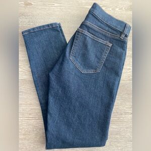 NWOT LOFT Petite Dark Blue Modern Skinny Jeans
